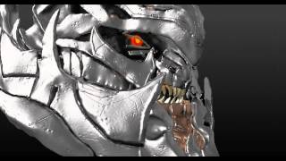 Transformers 2 Megatron 3D Model head [upl. by Enilrek]