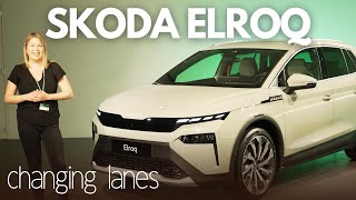 Skoda Elroq first look  new electric SUV heading to Ireland in 2025 [upl. by Anela]