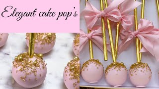 Cake pop’s step by step كيك بوب خطوة بخطوة [upl. by Tellford]