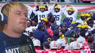 MICHIGAN FAN ROASTS OHIO STATE FOR 20 MINUTES STRAIGHT [upl. by Grannie]