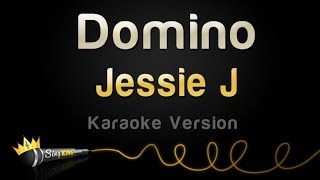 Jessie J  Domino Karaoke Version [upl. by Ceciley]