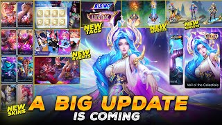 A BIG UPDATE IS COMING  14 UPCOMING SKINS  FREE COLLECTOR SKIN  NEW EVENTS  FRAGMENT SHOP UPDATE [upl. by Ruthi]