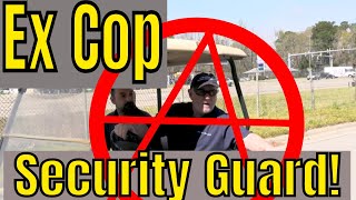 Security Guard on Golf Cart gets Owned 1st Amendment Audit [upl. by Ahcurb]