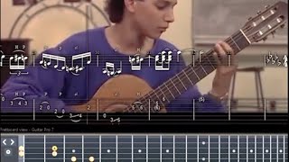 Ralph Macchio Classical amp Blues Crossroads 1986 TABS [upl. by Oalsinatse]