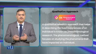 Qualitative Approach  Phenomenological Research  Research Methods in Education  EDU407Topic024 [upl. by Qerat]