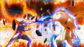 Muerte de Ikki Frente a Egeón  Saint Seiya Ω Español Latino [upl. by Muire]