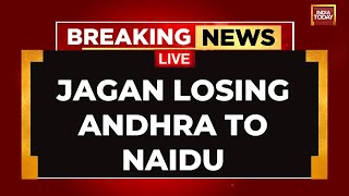 Andhra Pradesh Assembly Election Result 2024 Live TDP Extends Lead Over YSRCP  India Today News [upl. by Nirro485]