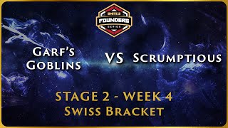 SMITE 2 Founders Series  Stage 2 Swiss  NA Week 4  Garfs Goblins vs Scrumptious [upl. by Ebneter]