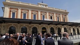 Dalla Stazione Parma parte per un nuovo viaggio [upl. by Auqinu]