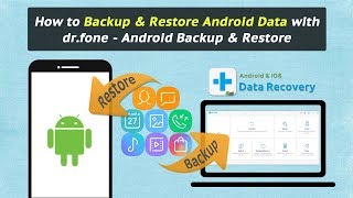 How to Backup amp Restore Android Data with drfone  Android Backup amp Restore [upl. by Becht801]