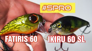 SPRO КРЭНКИ IKIRU CRANK 60 SL ИЛИ FATIRIS 60 [upl. by Timoteo362]