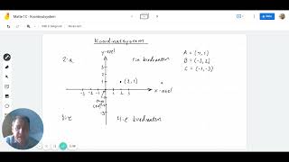Matte 1C  Koordinatsystem [upl. by Cia]