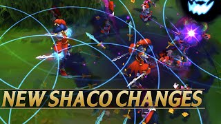 NEW SHACO Q CHANGE  League of Legends [upl. by Allisirp]