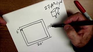 How To Order Concrete Calculating Volume [upl. by Amoritta]