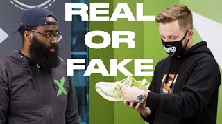 Real or Fake Yeezy Busta  StockX bust fakes [upl. by Isayg533]