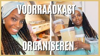 VOORRAADKAST ORGANISEREN TIPS voor het OPRUIMEN van je TRAPKAST  THE MILLENNIALMOM [upl. by Lose]