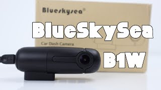 BlueSkySea B1W Dashcam Review [upl. by Pellet]