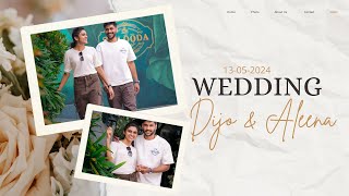 Dijo amp Aleena  Wedding Day [upl. by Meneau]