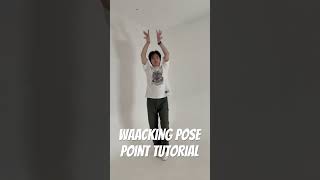 waacking pose point tutorial music backstreetboys pop automobile dance streetdance dance [upl. by Annaid143]