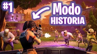 INICIO LA HISTORIA FORTNITE Salvar el Mundo 1 [upl. by Eimme]