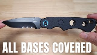 BEST EDC FOLDING KNIFE 2024 CRKT ABC ALL BASES COVERED KNIFE REVIEW [upl. by Ing]