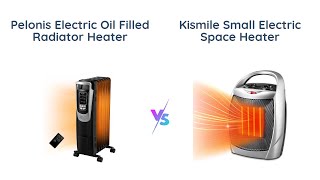 🔥 Pelonis Electric Oil Radiator Heater vs Kismile Ceramic Space Heater 🔥 [upl. by Nissensohn134]