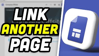 Google Sites How To Link To Another Page [upl. by Crystal]