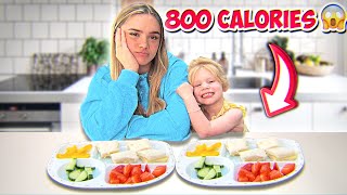 I ate my 3 year old Sister’s diet for 24 hours [upl. by Abbey554]