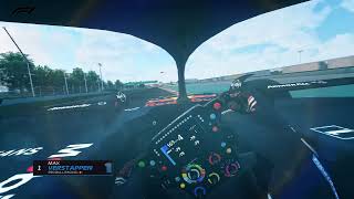 F1 VISOR CAM  Max Verstappens 2024 Chinese Grand Prix Pole Lap Through Visor Cam  assettocorsa [upl. by Simpkins]