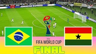 GHANA vs BRAZIL world Cup who you think will win 🤔 😉 dls2024 like share subscribe comment [upl. by Buna115]