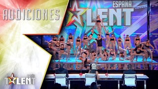 Baruca Acrobática nos transporta a la sabana africana  Audiciones 5  Got Talent España 2017 [upl. by Sellers]