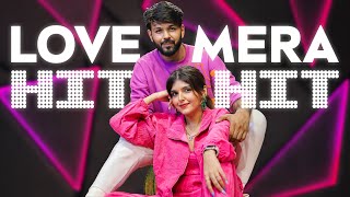 LOVE MERA HIT HIT DANCE COVER  Ashi Khanna x RahulKathuriaTheHood [upl. by Ahsiam]