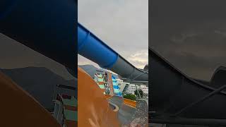 Twister Waterslide at Kingdom of Sea Aquapark 💦 aquaparks indoorwaterpark shorts [upl. by Nelac]