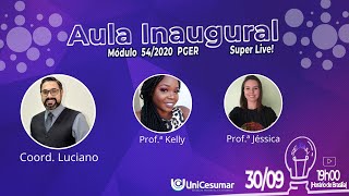 Aula Inaugural  Módulo 54 Processos Gerenciais EAD  Unicesumar [upl. by Aimik]