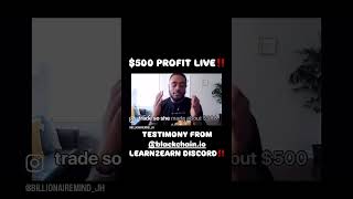 Testimony from BlackChainio Discord ‼️crypto trading blockchain [upl. by Enohpesrep791]