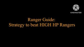 IMO TWOM How to beat High HP Rangers [upl. by Mcquade756]