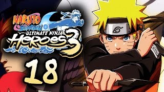 Naruto Shippuden Ultimate Ninja Heroes 3  PSP  Gameplay Naruto Vs Sasuke [upl. by Anma]