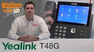 Yealink T48G IP Phone SIPT48G Video Review  Unboxing [upl. by Letnwahs]