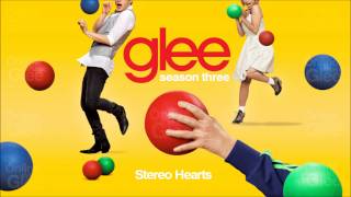 Stereo Hearts  Glee HD Full Studio [upl. by Acyre]