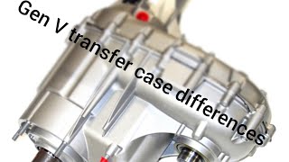 GM transfer case differences explained [upl. by Ailgna]