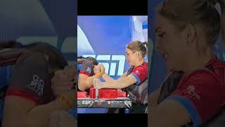 Dimitrina Petrova vs Carolina Pettersson Highlight armwrestler [upl. by Nylhsoj]