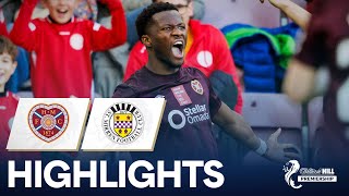 Hearts 40 St Mirren  Oyegoke Screamer Seals First Win Under Critchley  William Hill Premiership [upl. by Eras522]