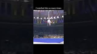 🔥🥇 Greatest flip in gymnastics history sports legend [upl. by Hoag]