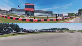 Group 2 Practice session  2024714 Tougeca Mosport Karting event [upl. by Ibot]