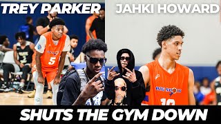 Trey Parker amp Jahki Howard is SHOWTIME  TREY PARKER SHUTS THE GYM DOWN  BigShots Elite vs Elite 1 [upl. by Soirtimid]