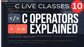 Understanding Operators in C Arithmetic Increment Decrement Pre amp Post Increment Explained [upl. by Ahsenwahs]