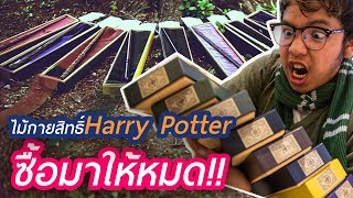 รีวิวทุกอัน ไม้กายสิทธิ์จาก Harry Potter เหมือนที่ใช้ในหนัง รุ่นกล่องOllivander [upl. by Iong109]