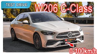 Part 12  W206 MercedesBenz C300 AMG Line  Malaysia POV Test Drive CC Subtitle [upl. by Uase571]