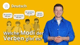 Modi der Verben Indikativ Konjunktiv Imperativ – Deutsch  Duden Learnattack [upl. by Cimbura401]