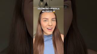 Obserwatorzy wybierają mój makijaż cz 2 😱 makijaż makeupchallenge makeuphacks [upl. by Efioa983]